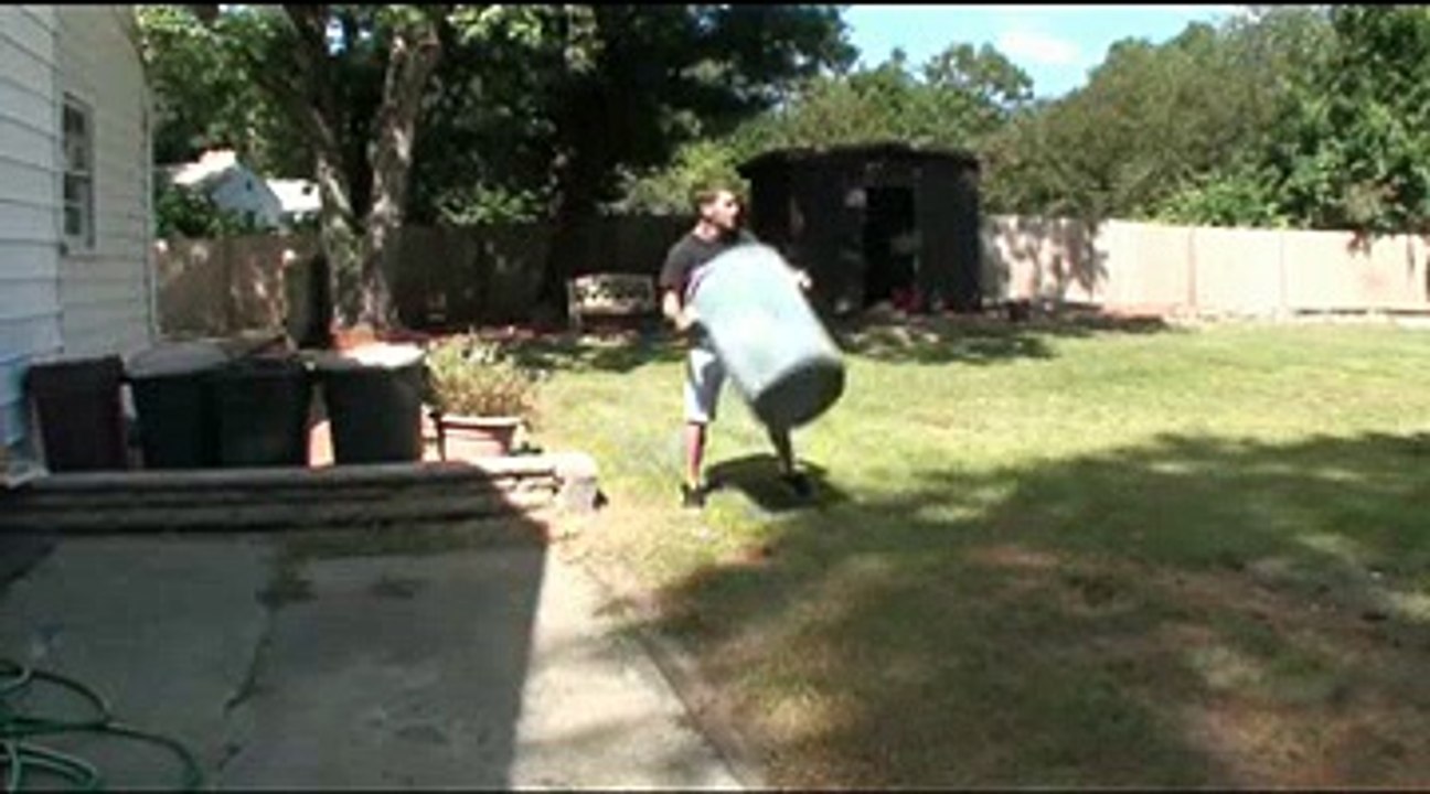 Exercise Ball to the Face