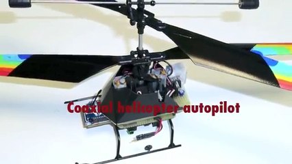 "Rainbow": Arduino coaxial helicopter with autopilot