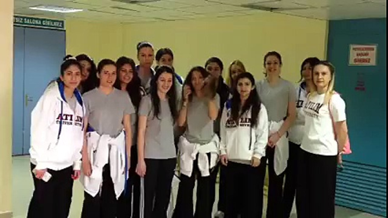 Atılım Üniversitesi Kadın Voleybol Takımı #bizdevarız