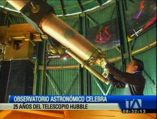 Observatorio Astronómico celebra los 25 años del telescopio Hubble
