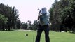 Golf Swing Drills To Improve Pivot Motion - Straighten Your Right Leg