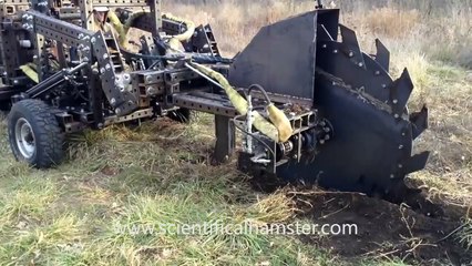 Trencher Prototype 2 - First Field Tests - 75 hp