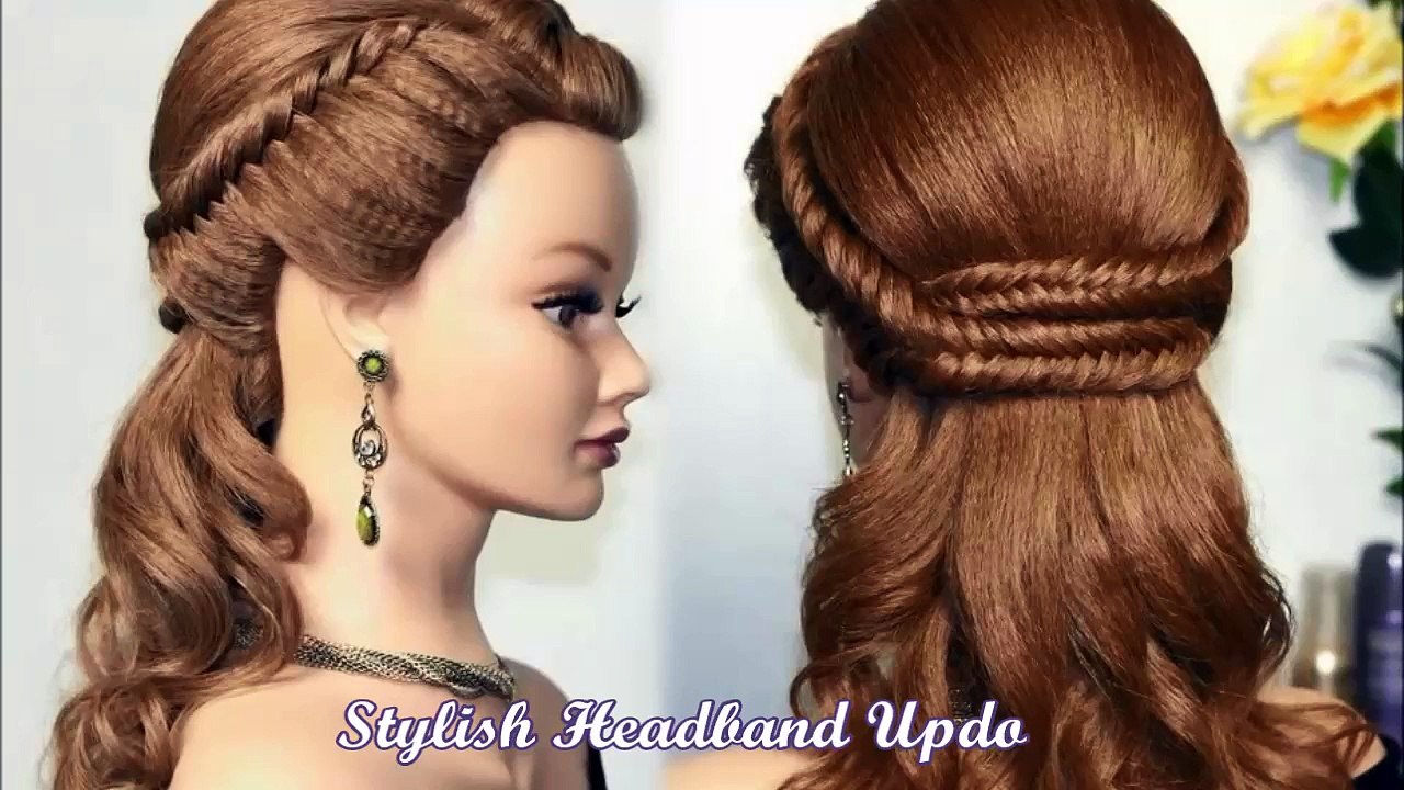 Stylish Headband Updo