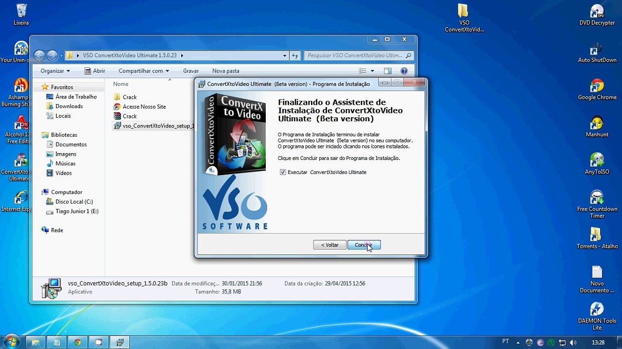 Como InstalarVSO ConvertXtoVideo Ultimate 1.5.0.23 + Patch