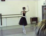 14 age ballerina, Esmeralda variation. Vladislav Kuramshin's ballet school, St.-Petersburg