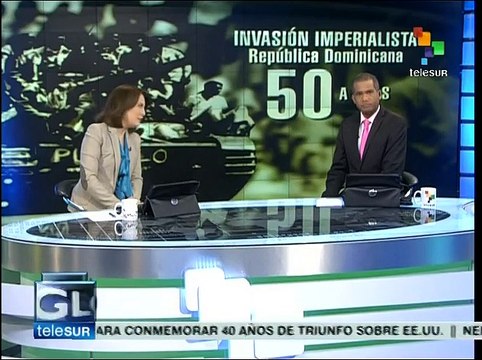 Dominicanos conmemoran medio siglo de la invasión de EE.UU. a su país