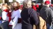 Angry McCain / Palin supporters confront Obama supporters after Ohio rally