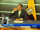 Presidente Correa evalúa posible feriado por visita del Papa