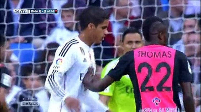 Чемпионат Испании 2014-15 / Реал Мадрид - Алмерия / 1 тайм / 29.04.2015