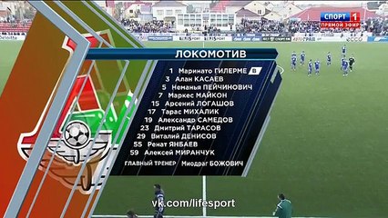 GAZOVIK ORENBURG 1-1 LOKOMOTIV MOSKVA EXTENDED highlights 29.04.2015
