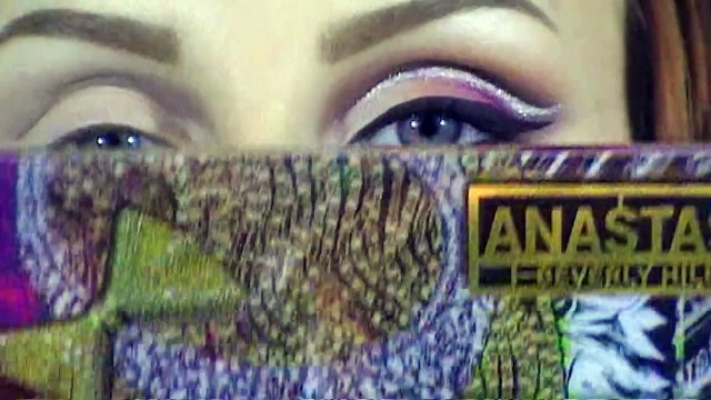 Colorful cut crease wedding bridal makeup tutorial / Pink peach purple make-up