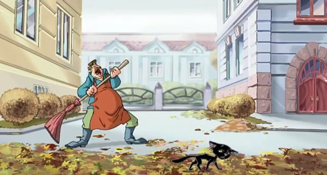 Мультфильм Жил-был черный кот (2006) Мультфильм на Украинском языке !