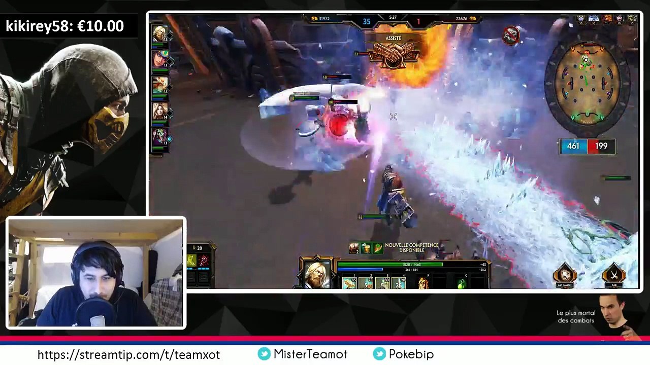 Teamot en stream! (29/04/15)