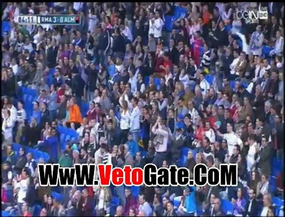 "الفارو اربيلوا"يتقدم بالهدف الثالث ريال مدريد فى الميريا