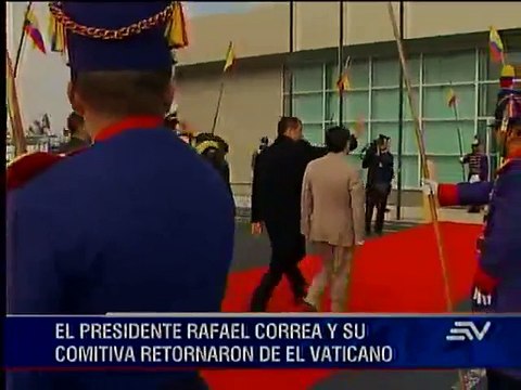 Correa habló sobre marchas del 1 de mayo