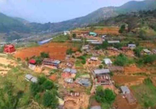 Drone Footage Shows Severe Earthquake Damage in Ramkot