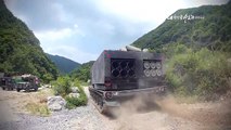 [국방부] MLRS 발사장면 근접 촬영 (ROK Army MLRS Live Fire)