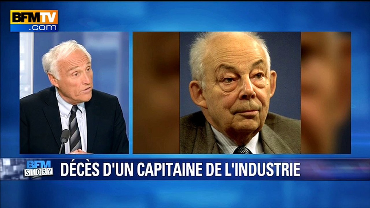 Mort de François Michelin: un PDG qui a débuté "sur les chaînes de montage", rappelle J.M. Sylvestre