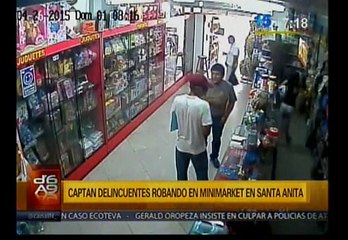 Santa Anita: sujetos robaron en un minimarket atendido por adolescente