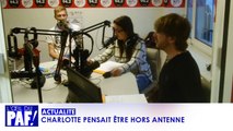 CHARLOTTE PENSE ÊTRE HORS ANTENNE - L'ŒIL DU PAF !