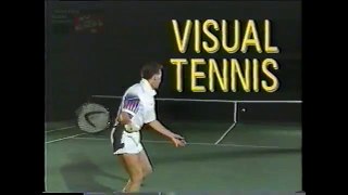 VISUAL TENNIS WITH JOHN YANDELL INSTRUCTIONAL TENNIS VIDEO 1990