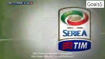 Iago Falque Goal AC Milan 1 - 3 Genoa Serie A 29-4-2015