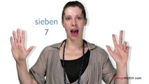 Learn German - German in Three Minutes - Numbers 1-10