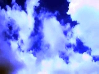 sky with moving clouds in Sankt Augustin, Germany