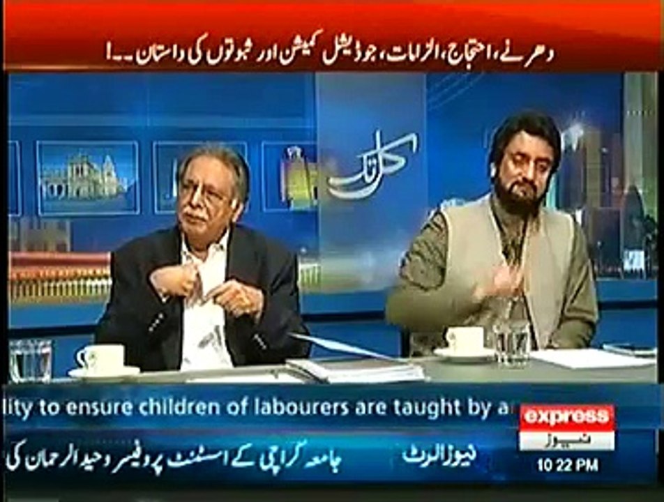 Kal Tak With Javed Chaudhry - 29 April 2015 Express News