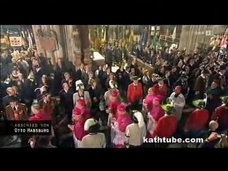 Begräbnis von Otto von Habsburg - Beginn des Requiems - 16. Juli 2011