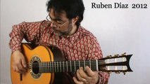 Improvisation & Modal Fingerings (6) Ruben Diaz / GFC Malaga Flamenco Guitar Lessons on Skype