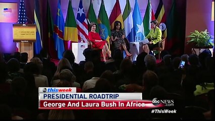 George W. Bush, Laura Bush 'This Week' Interview