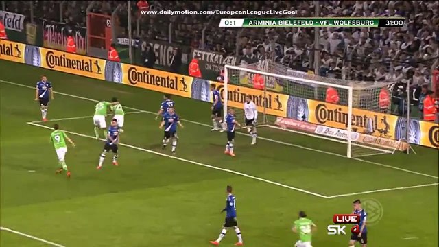 Luiz Gustavo 0:2 | Arminia Bielefeld - Wolfsburg 29.04.2015 HD