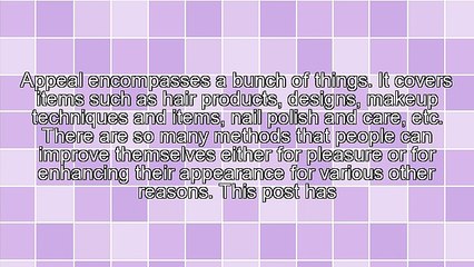 Put Your Finest Face Forward With These Charm Pointer