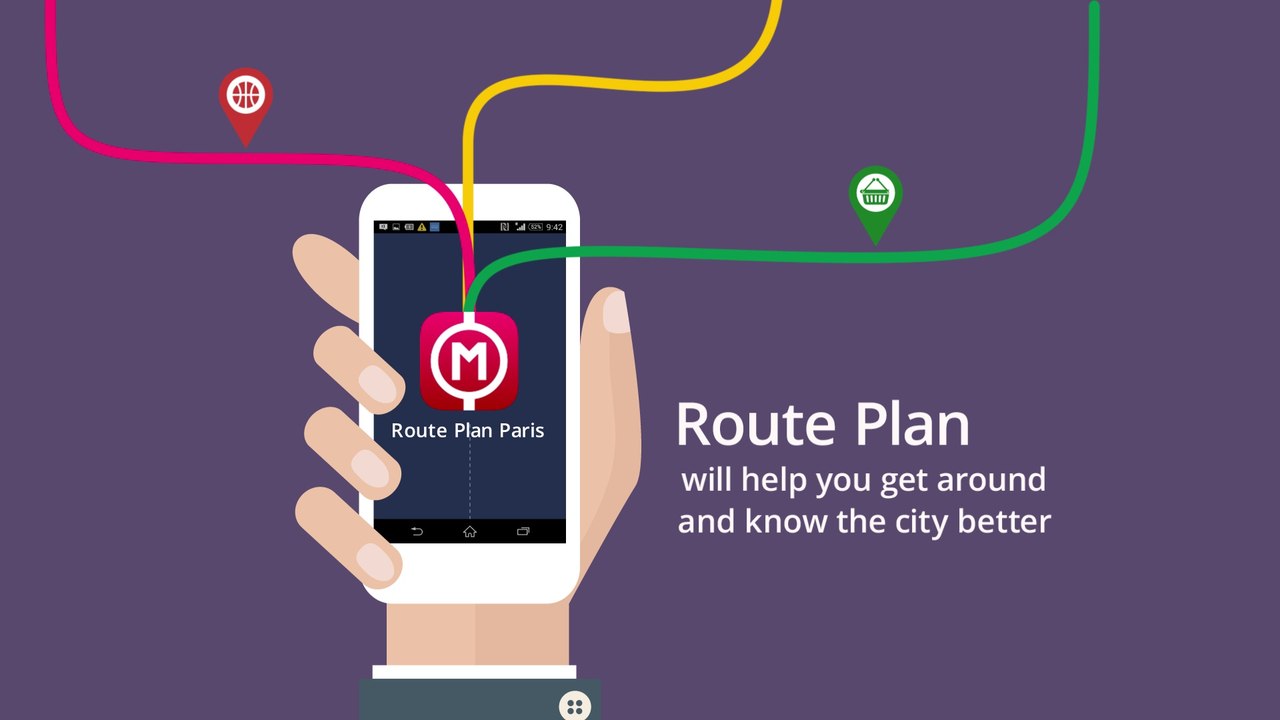 Route Plan - Paris Metro & Street Map App for Android and iOS