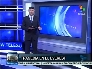Desalojan del Everest a turistas por peligro de nuevas avalanchas