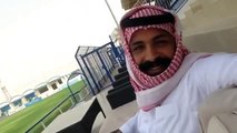 مشجع نصراوي يقتحم نادي الهلال ويوثق ذلك بالفيديو