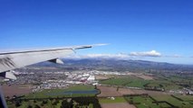 Emirates Boeing 777-300ER Landing at Christchurch