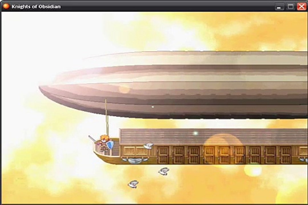 RPG Maker XP - Beautiful Airship Sequence