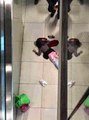 CCTV, malaysian child dies after being dragged through gap in escalator.