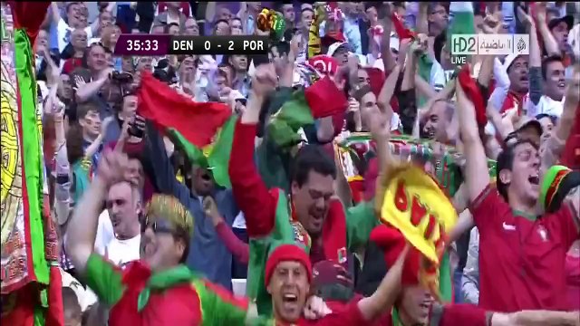 Denmark 2 - 3 Portugal - Euro 2012 All Goals HD [13-06-2012]