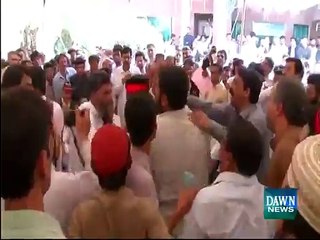PPP workers clash as leaders visit Peshawa