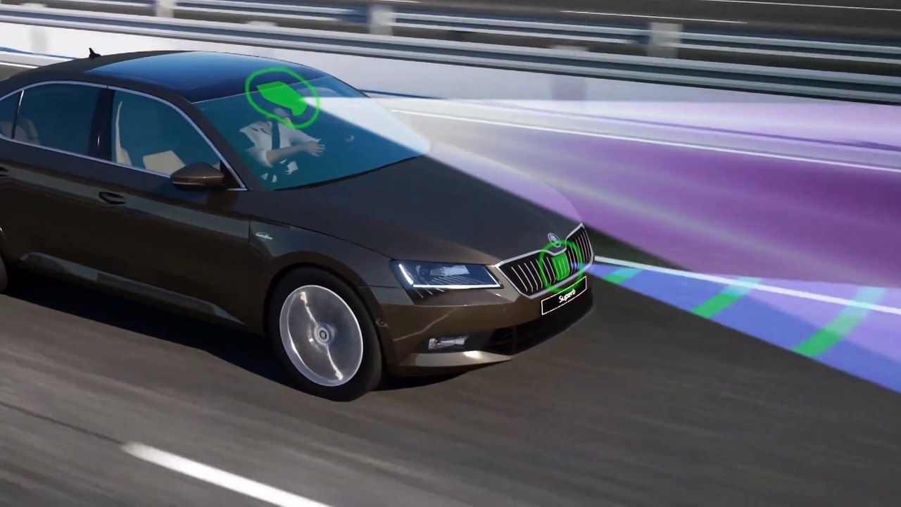 ASSISTENTE PARA ENGARRAFAMENTOS Novo Skoda Superb 2016 120 cv-280 cv