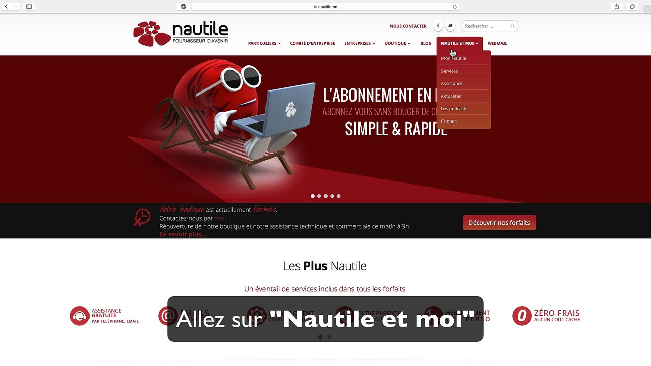 Comment contacter Nautile ?