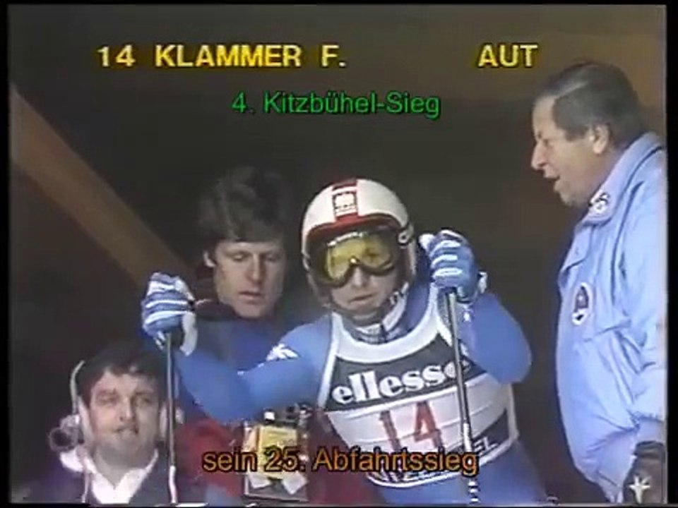 Franz Klammer - Kitzbühel 1984 HQ