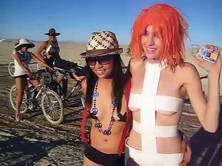 Leeloo at Burning Man