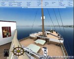 The anchor trick in Ship Simulator 2008 (Titanic sinking)