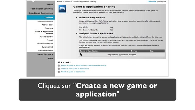 Comment ouvrir ou rediriger des ports sur mon modem Technicolor ?