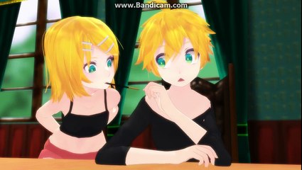 [Rin x Len] Pocky Game [MMD][HD]