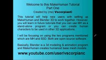 MakeHuman Tutorial (Pt.1) Install Make Human & Set up Blender 3D Tools by VscorpianC